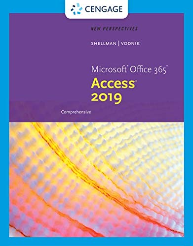 New Perspectives MicrosoftOffice 365 & Access2019 Comprehensive (MindTap Course List)