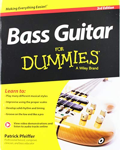 Bass Guitar For Dummies, Book + Online Video & Audio Instruction (For Dummies Series)
