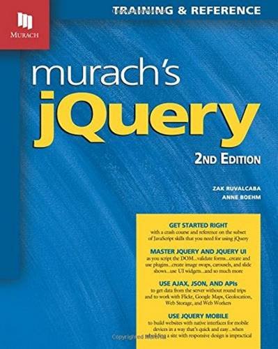 Murach's jQuery, 2nd Edition