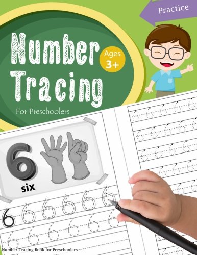 Number Tracing Book for Preschoolers: Number tracing books for kids ages 3-5,Number tracing workbook,Number Writing Practice Book,Number Tracing Book. Learning the easy Maths for kids (Volume 2)