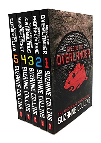 Suzanne Collins The Underland Chronicles 5 Books Set (1-5) Gregor The Overlander
