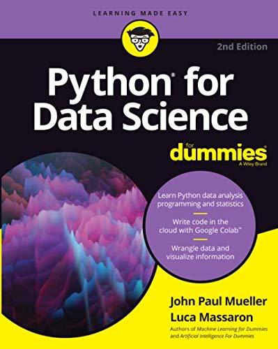 Python for Data Science For Dummies, 2nd Edition (For Dummies (Computer/Tech))