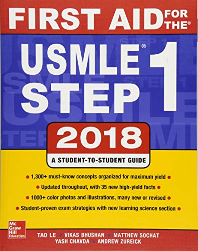 First Aid for the USMLE Step 1 2018, 28th Edition