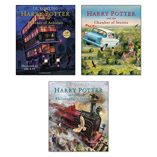 Harry Potter: The Illustrated Collection (Books 1-3 Boxed Set)