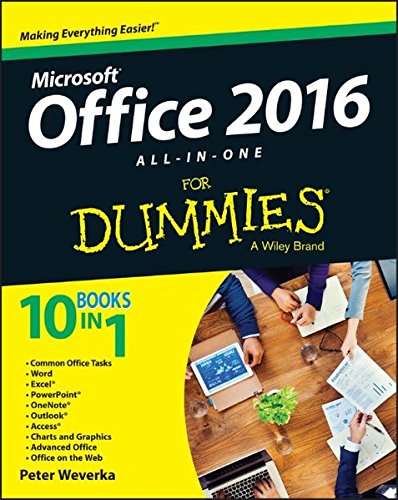 Office 2016 All-In-One For Dummies (Office All-in-One for Dummies)