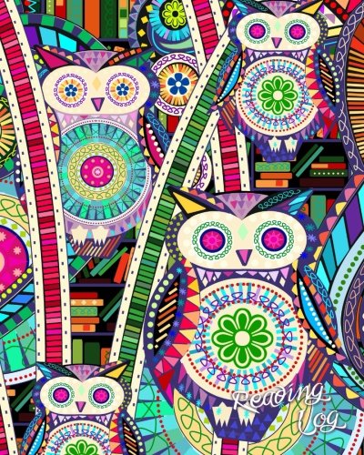 Reading Log: Gifts for Book Lovers / Reading Journal [ Softback * Large (8" x 10") * Carnival Owls & Books * 100 Spacious Record Pages & More... ] (Reading Logs & Journals)