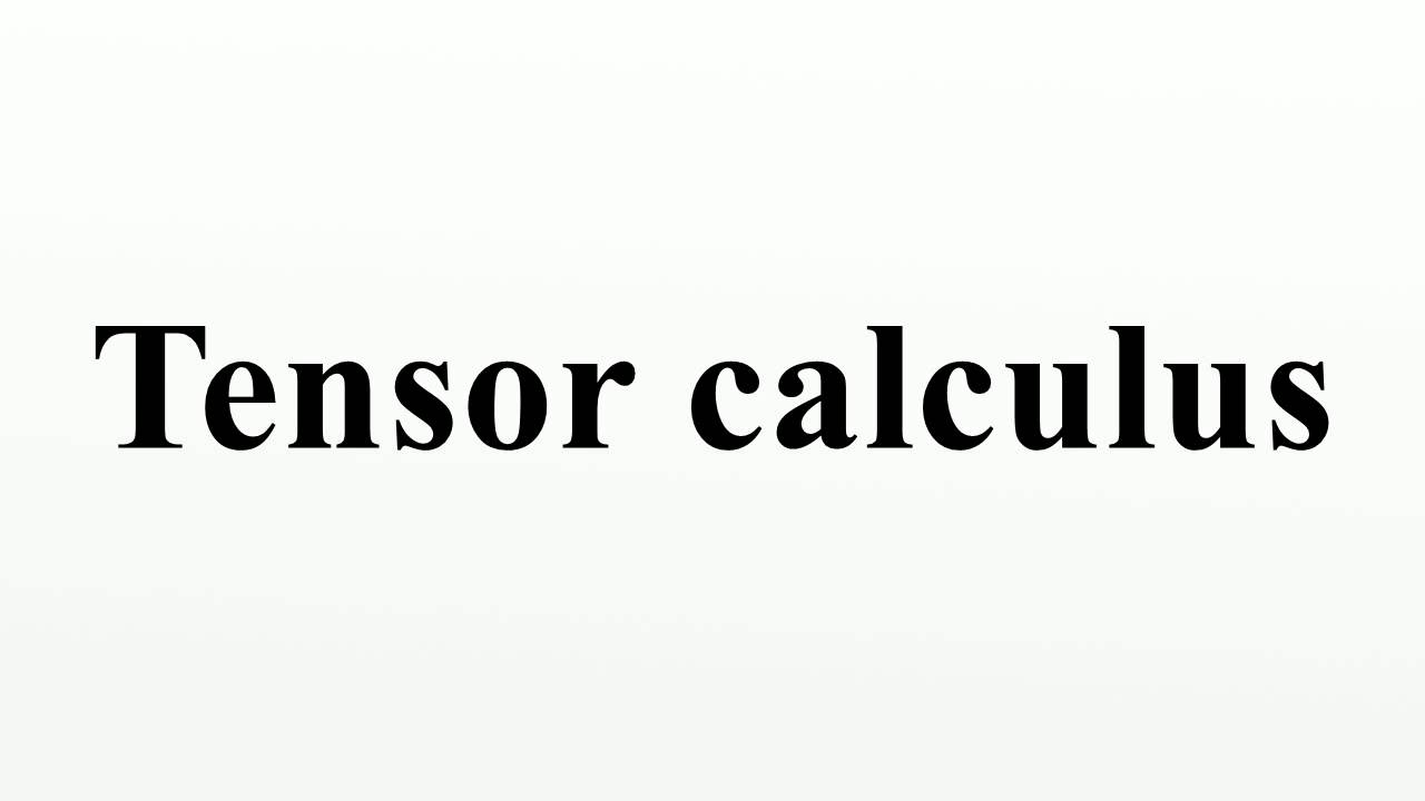 best tensor calculus books