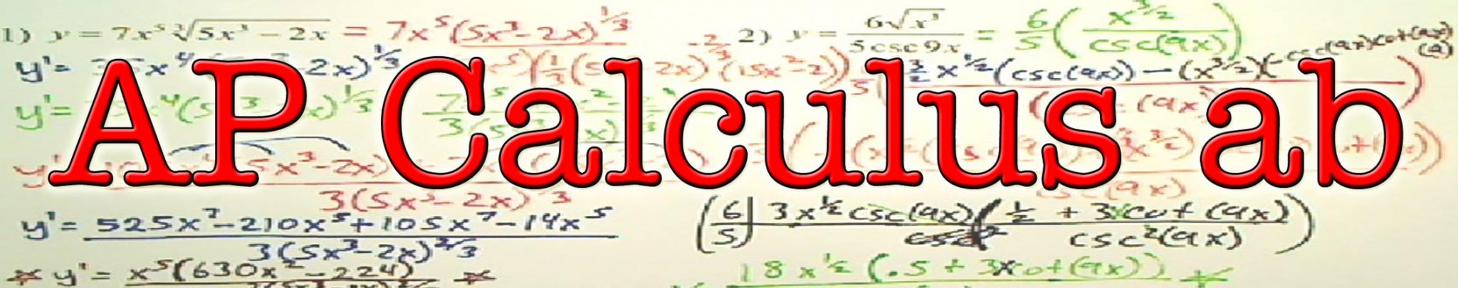 Tips and Tricks for AP Calculus AB Exam